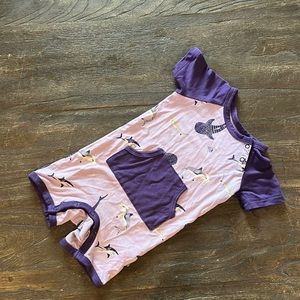 Kyte BABY Shortall Shark 6-12 mos.